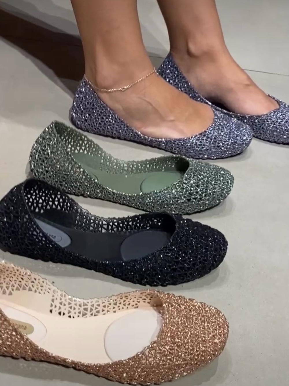 Melissa Campana Flats Sz 8